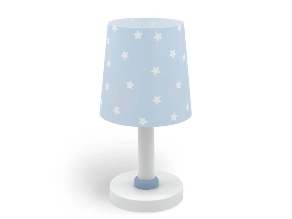 Lampe de table pour chambre d'enfant Star Light bleu doux