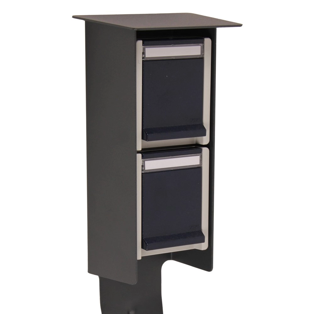 Prise de Jardin Sockets pour extérieur anthracite Franssen 8717064120507