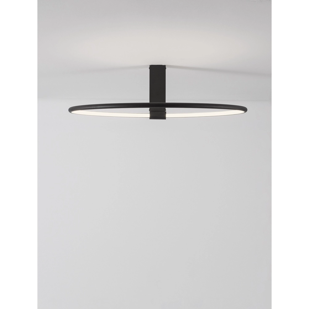 Plafonnier design Garve noir Ø 60cm Lyora 5212017431813
