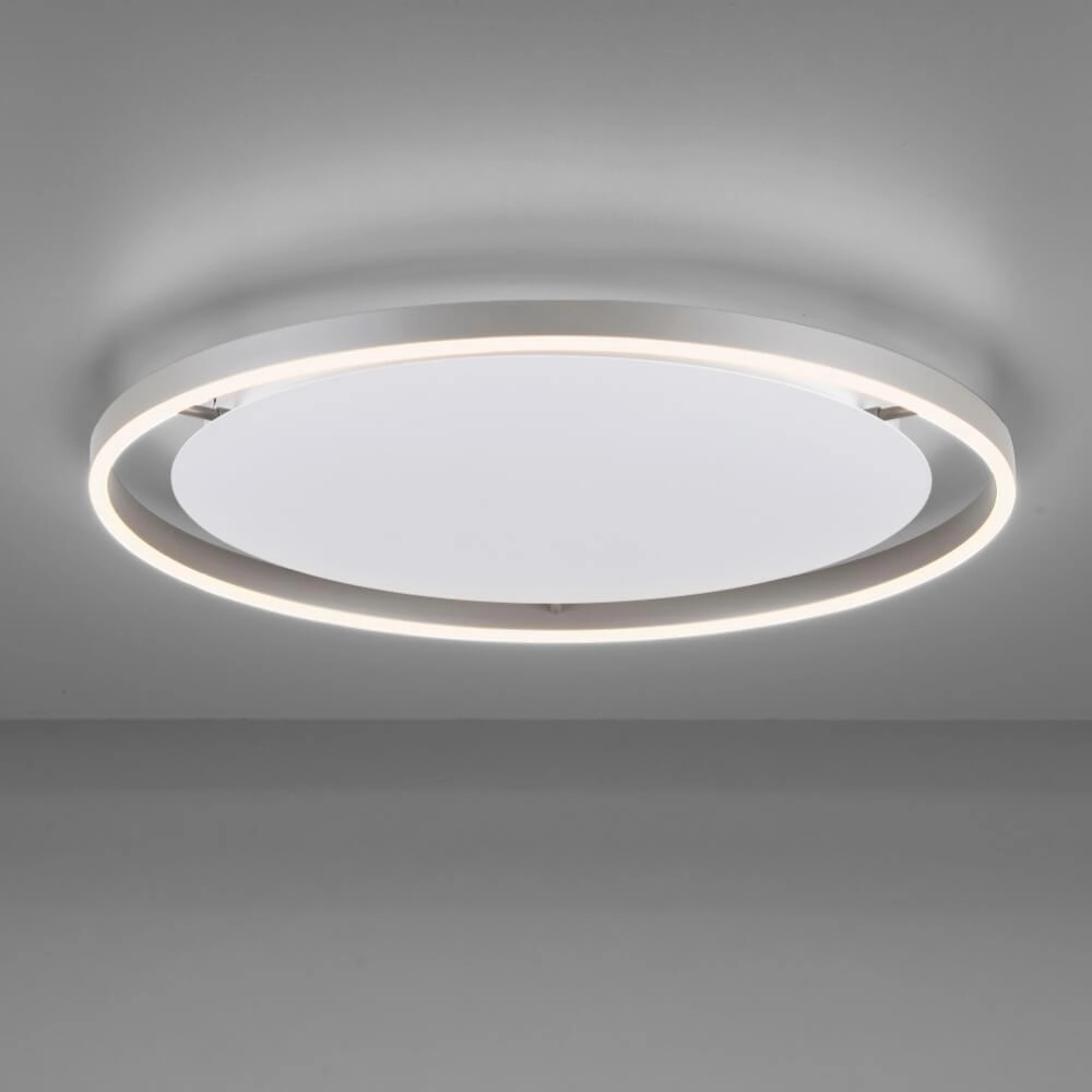 Plafonnier Ritus aluminium Ø 58,5cm Just Light 4043689983475