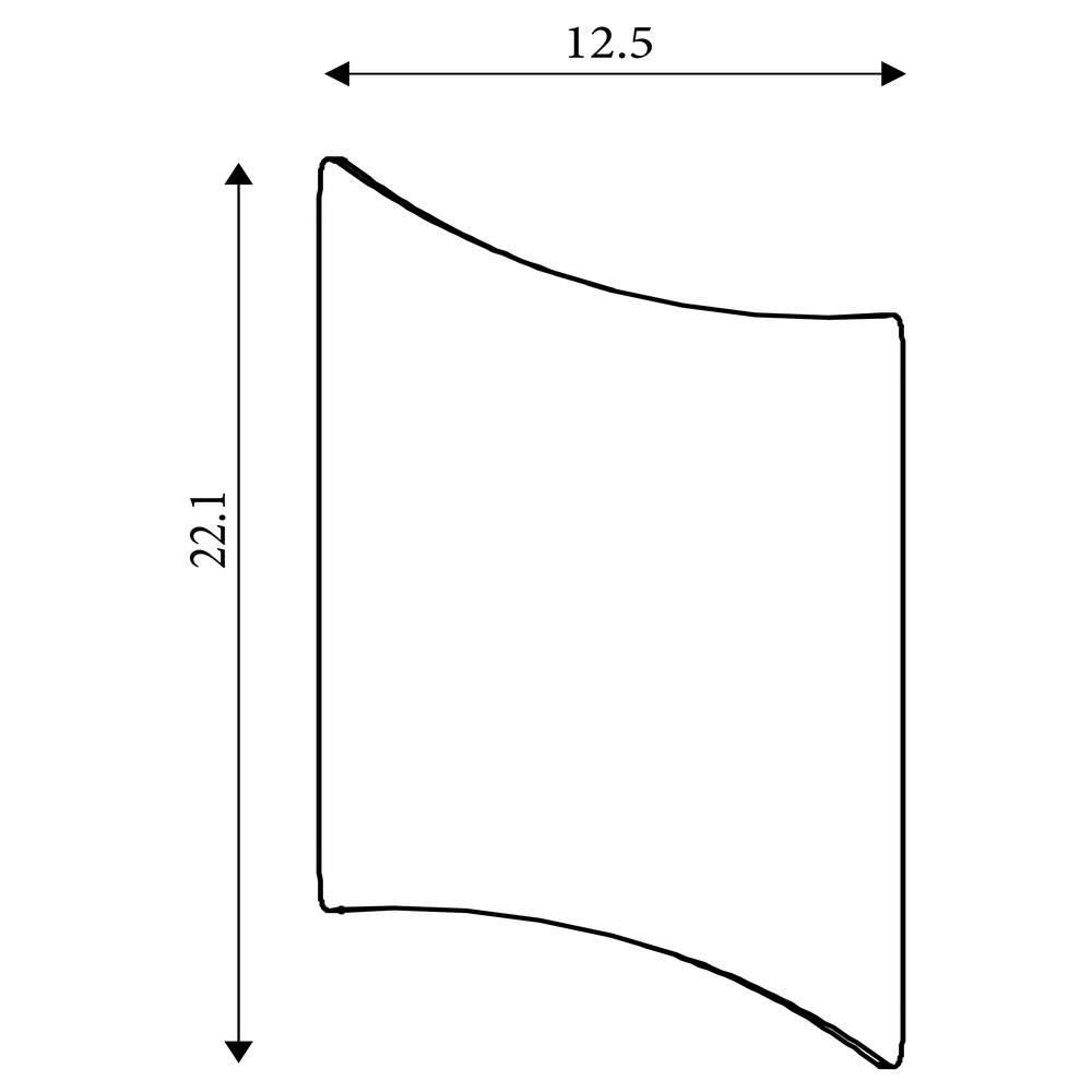 Applique murale dorée Shard concevoir Searchlight 5053423298351