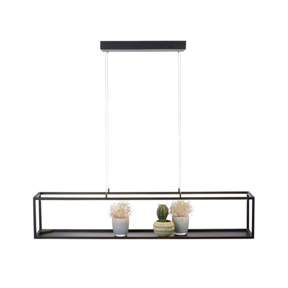 Lampe suspendue design Contura rectangulaire Paul Neuhaus 4012248360996