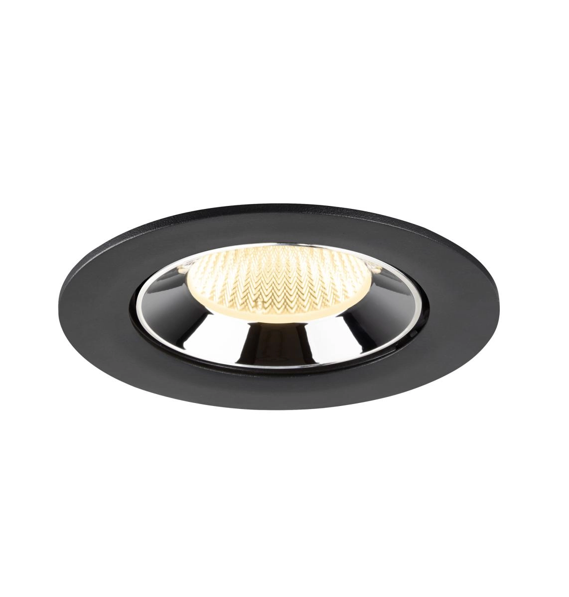 Spot encastré Numinos Gimble L noir/chrome 3000K - 40 deg SLV 4024163310284