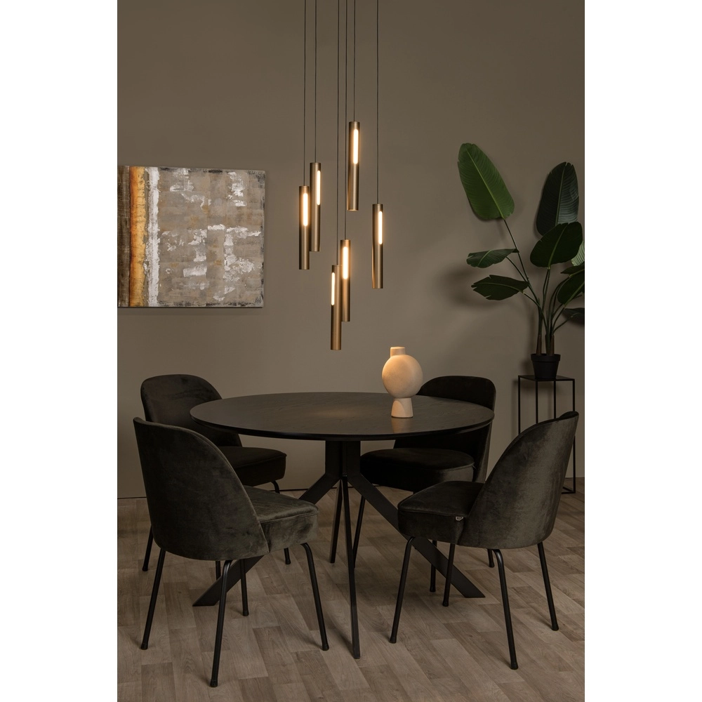 Lampe pendante de conception Griffith Bronze à 6 lumières Premium by Lucide 5411212241948