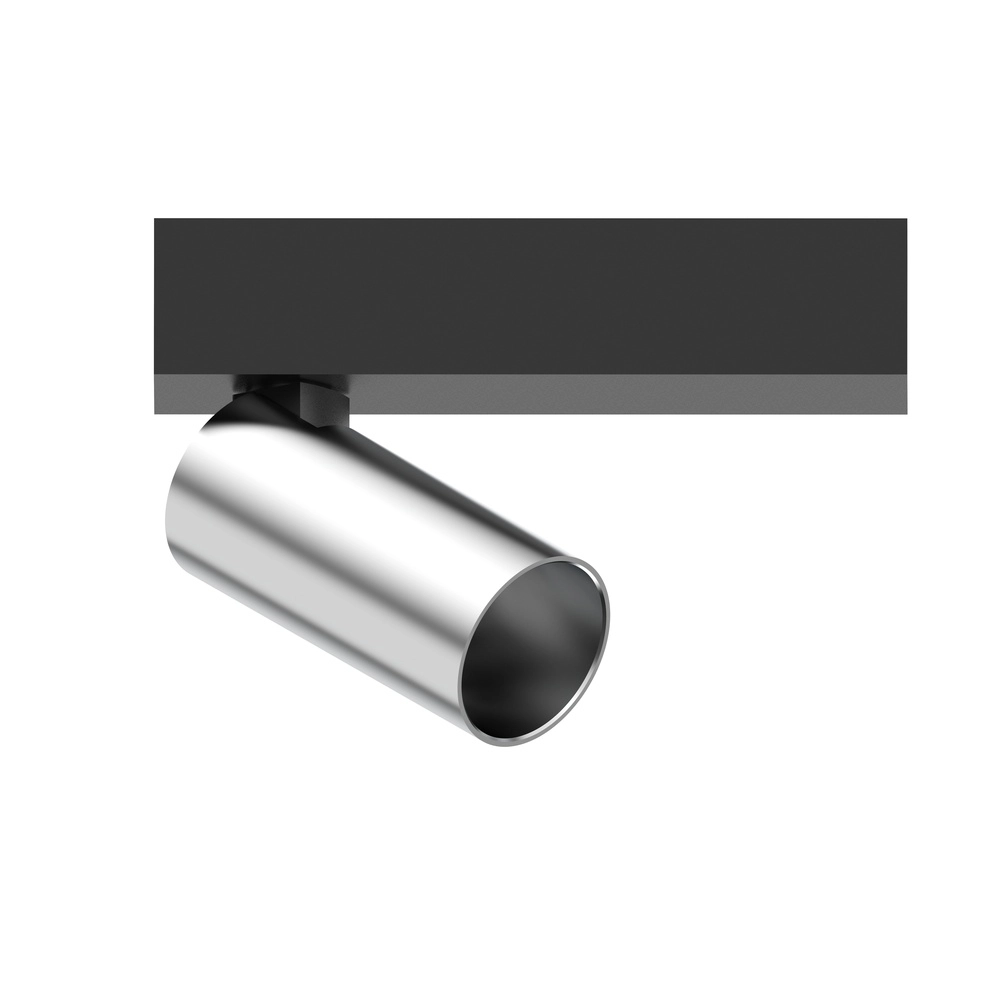 Projecteur de surface à 1 lumière Tevo Mini noir avec chrome