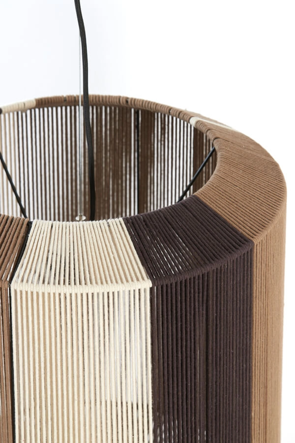 Suspension Kozana marron Ø 48cm Light & Living 8717807758790