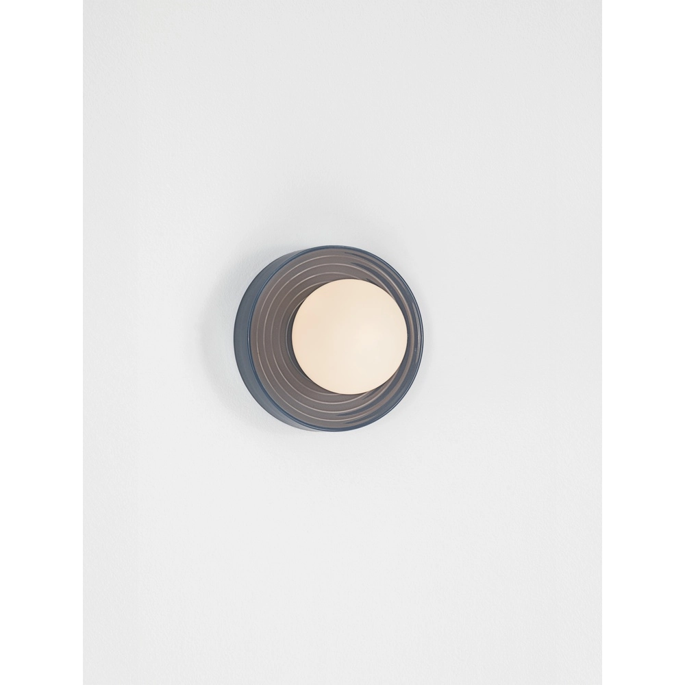 Applique murale Orbique bleu clair Ø 16cm Lyora 5212017483904
