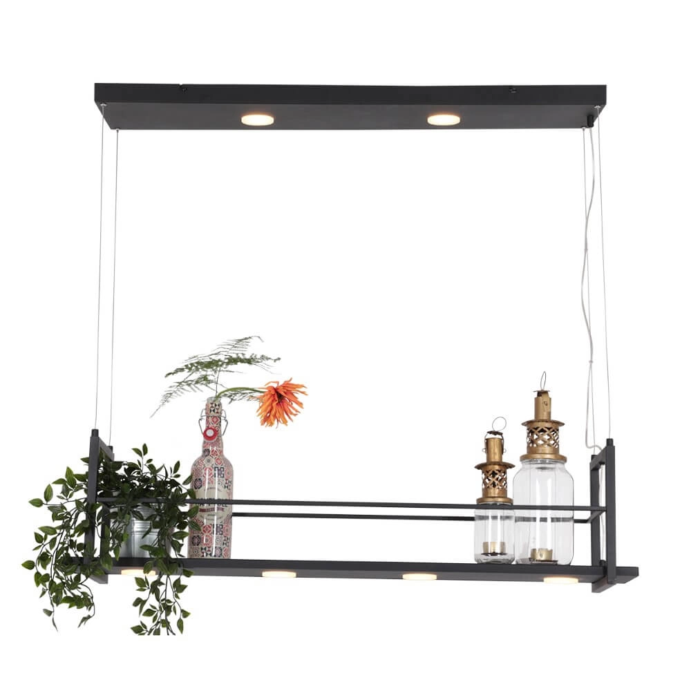 Lampe suspendue de cuisine Tor noir Steinhauer 8712746148282