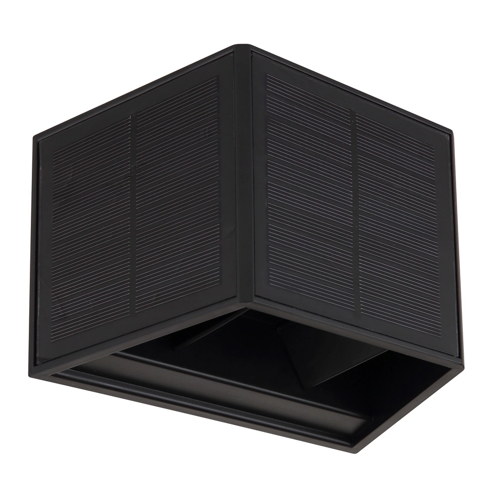 Lampe murale solaire Helion Noir Globo 9007371448012