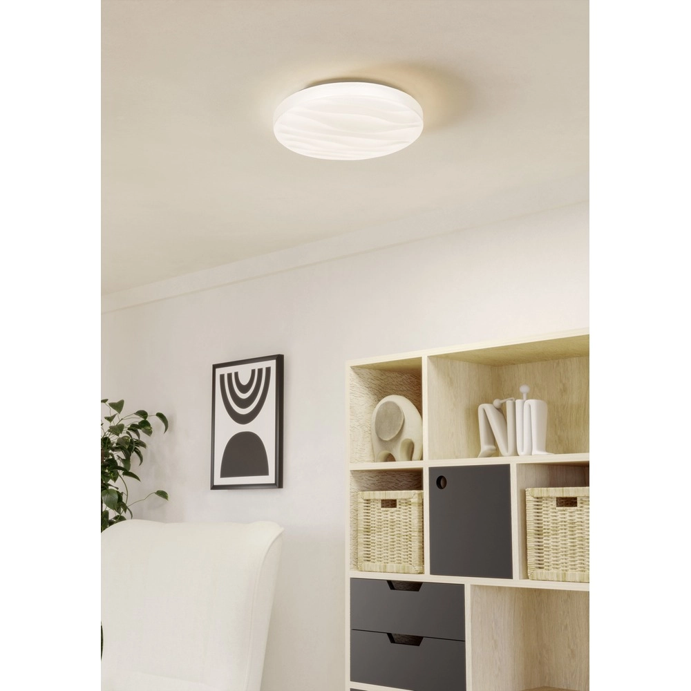 Lumière blanche de plafond Sarmeola Ø 39cm Eglo 9008606391905