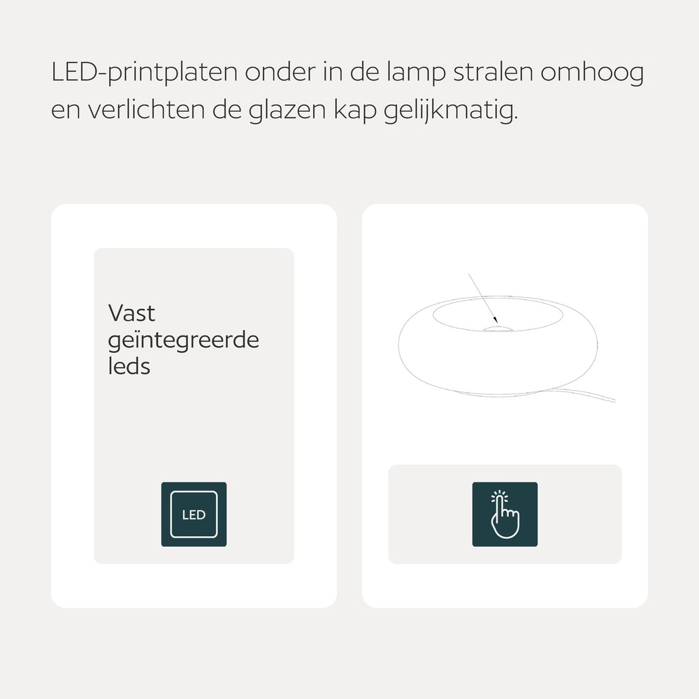 Lampe de table de conception Basile rose Eglo 9008606404841