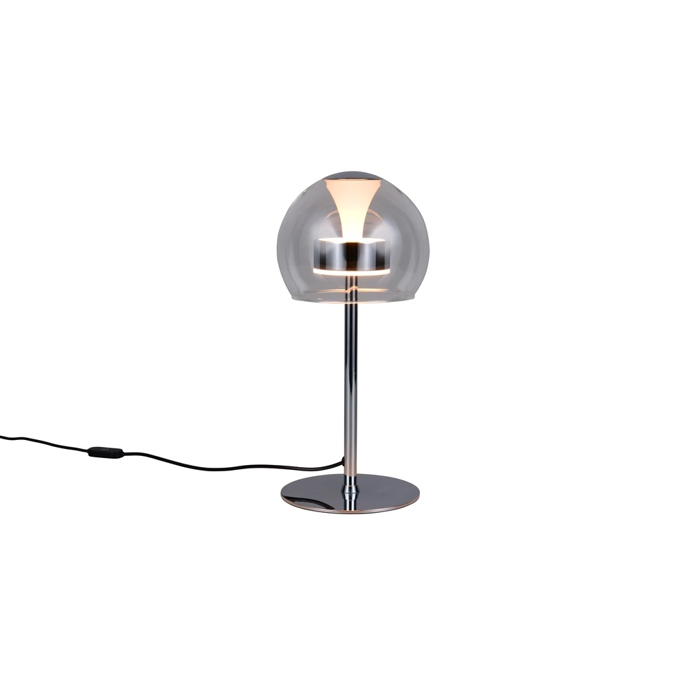 Lampe de table Flynt chrome