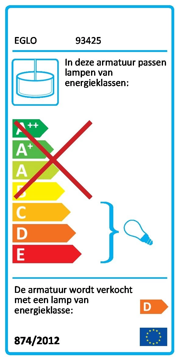 Pendant lamp Calaonda with crystal Stars of Light 9002759934255