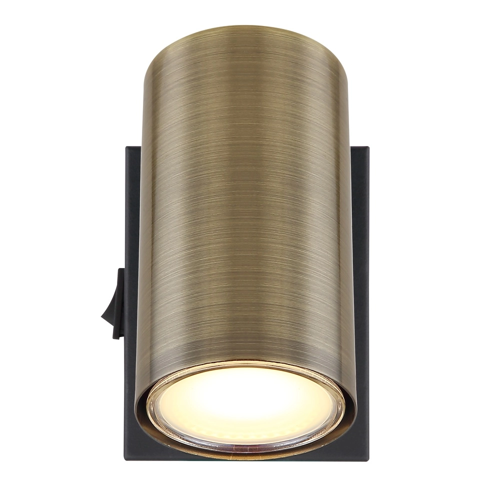Emplacement monté en surface Robby noir avec bronze Globo 9007371436989