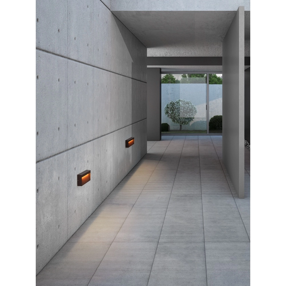 Lampe murale brun rouille Drat Conception Lyora 5212017497970