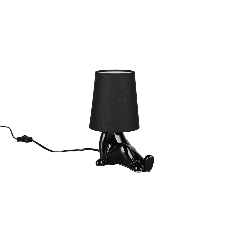 Lampe de table Huma Noir Trio 4017807682533