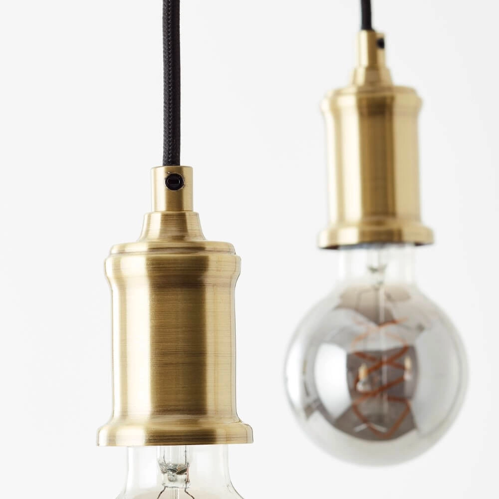 Lampe suspendue Darcia avec 8 pendules Brilliant 4004353411700
