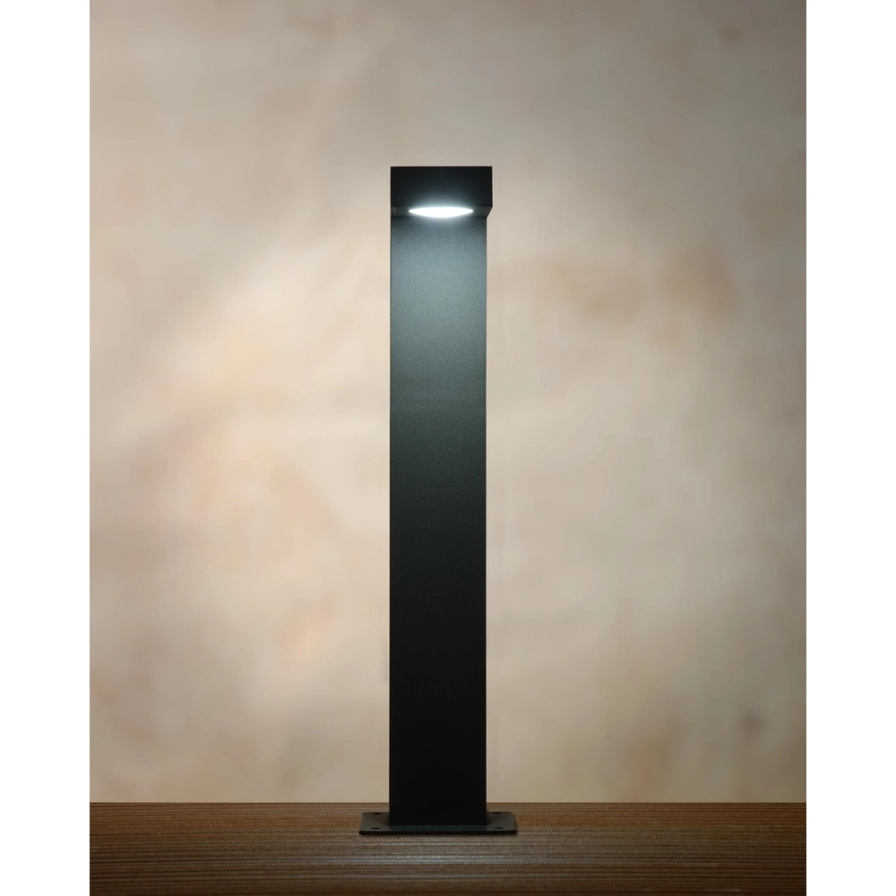 Lampe à piédestal Texas 40 cm d’anthracite