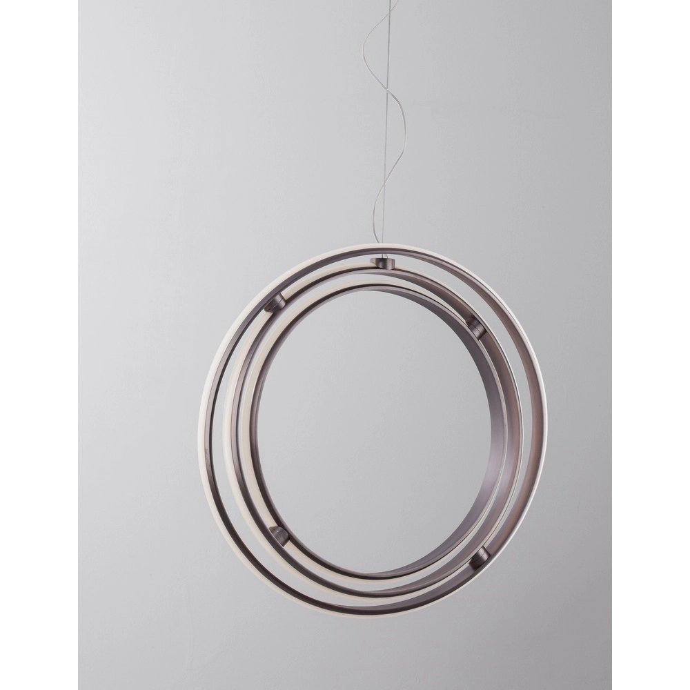 Suspension Pertone S Ø 50cm noir avec lueur violette Lyora 5212017419699