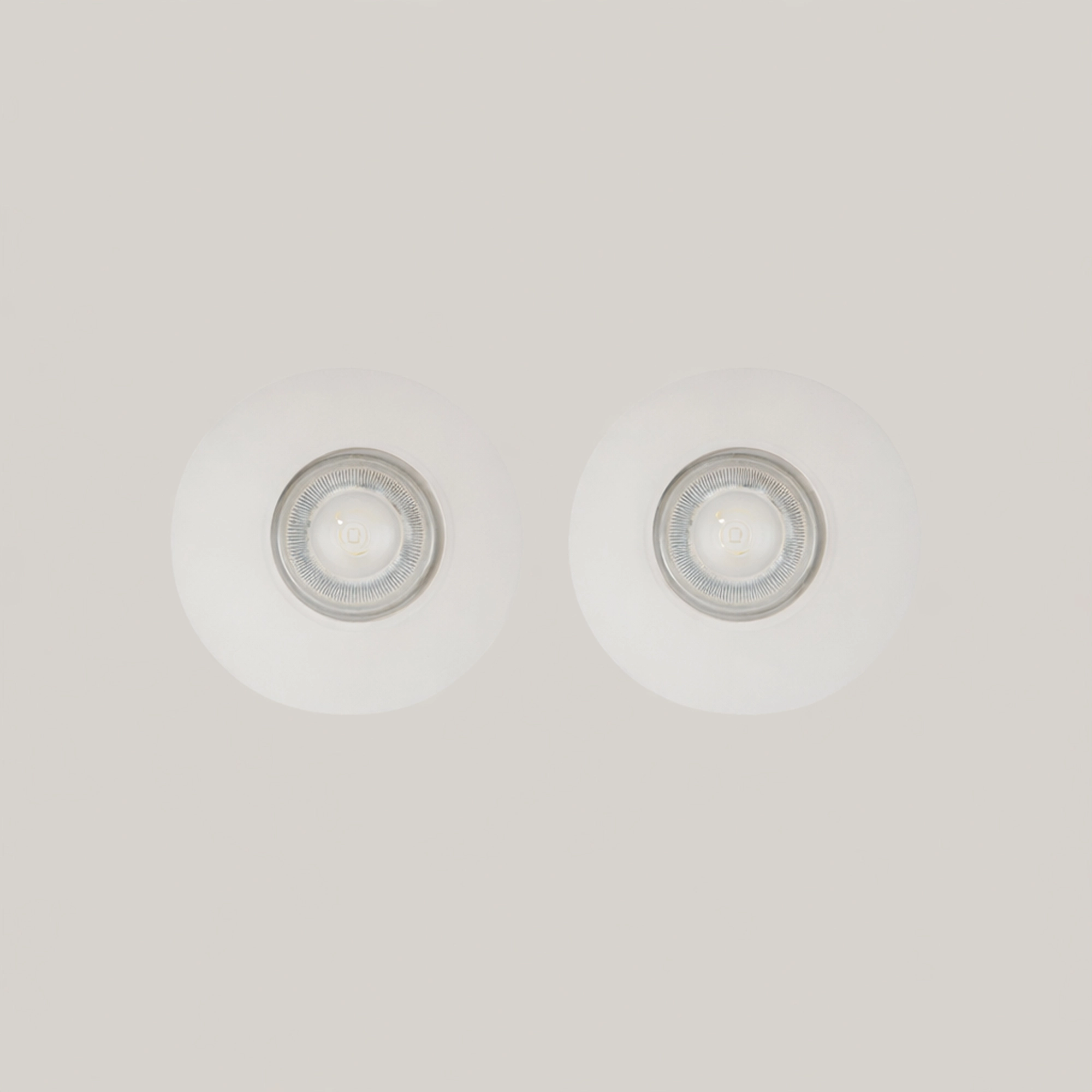 Projecteur encastré au plafond Rome Double blanc Lyora 5053423308661
