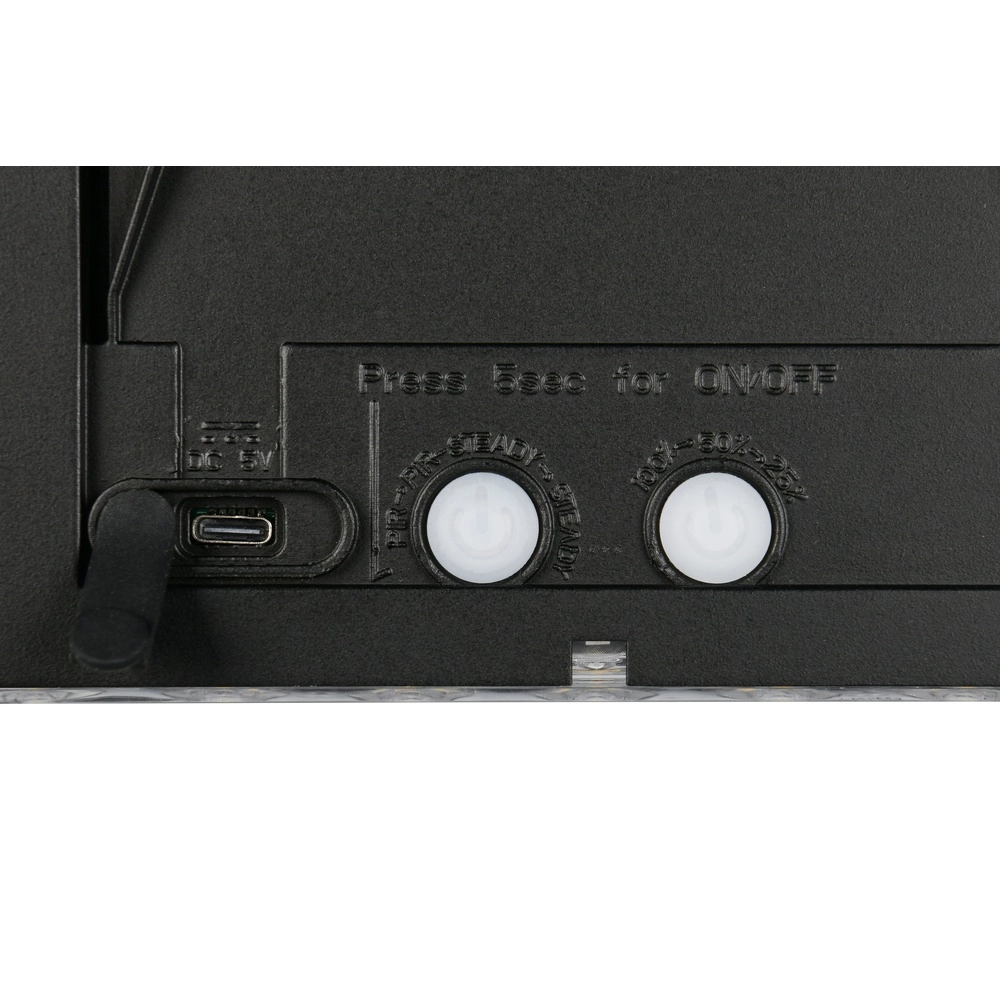 Applique murale solaire Alvorada Noir Hybride Trio 4017807648034