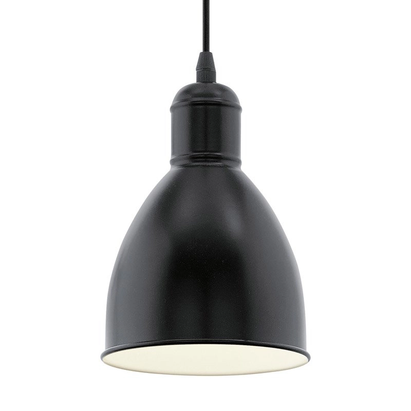 Lampe à suspension Priddy pendentif noir Eglo 9002759494643