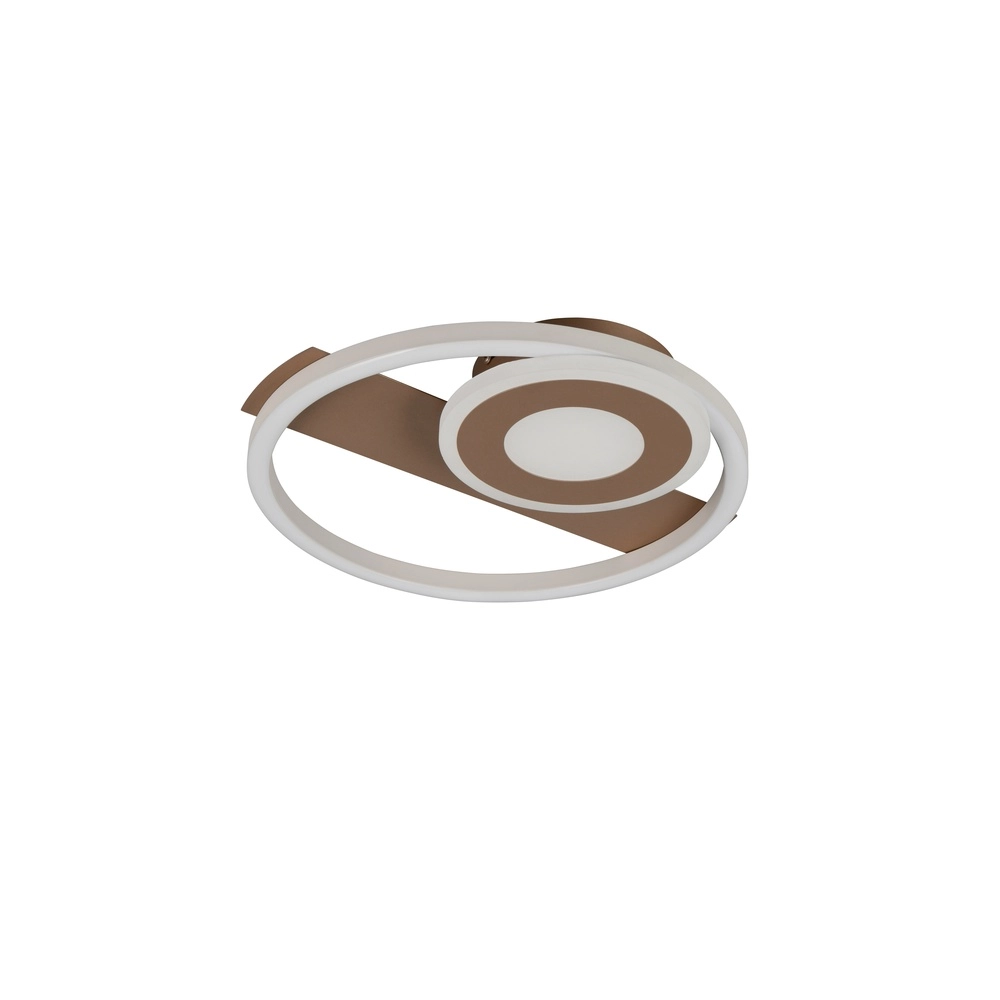 Plafonnier moderne Horus Brun moka Trio 4017807653380