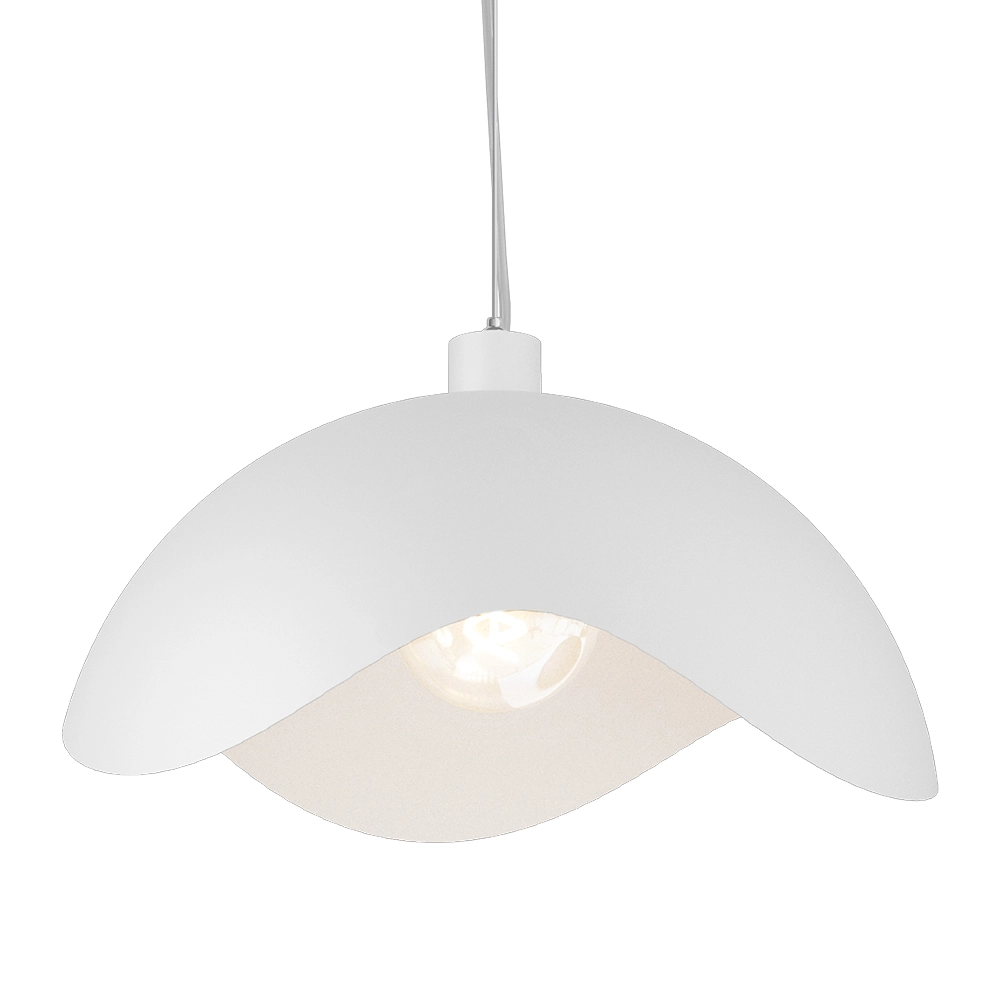 Lampe pendante de conception Volta Ø50cm - ondulé - blanc Masterlight 8718121193915