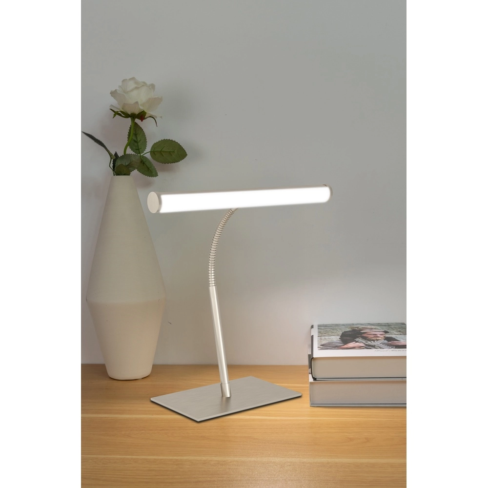 Lampe de bureau Riccione nickel Eglo 9008606357994