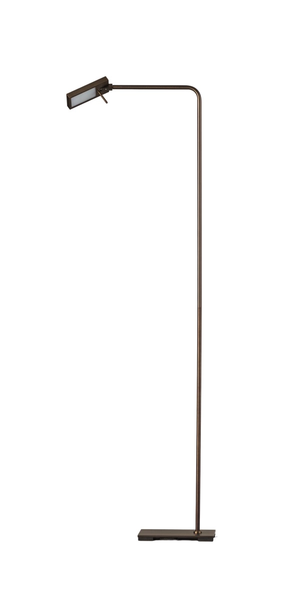 Lampe sur pied à LED Bart bronze