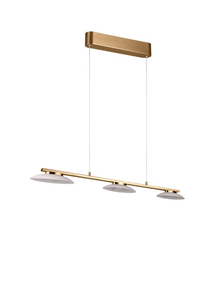 Lampe suspendue Merton laiton Trio 4017807579673