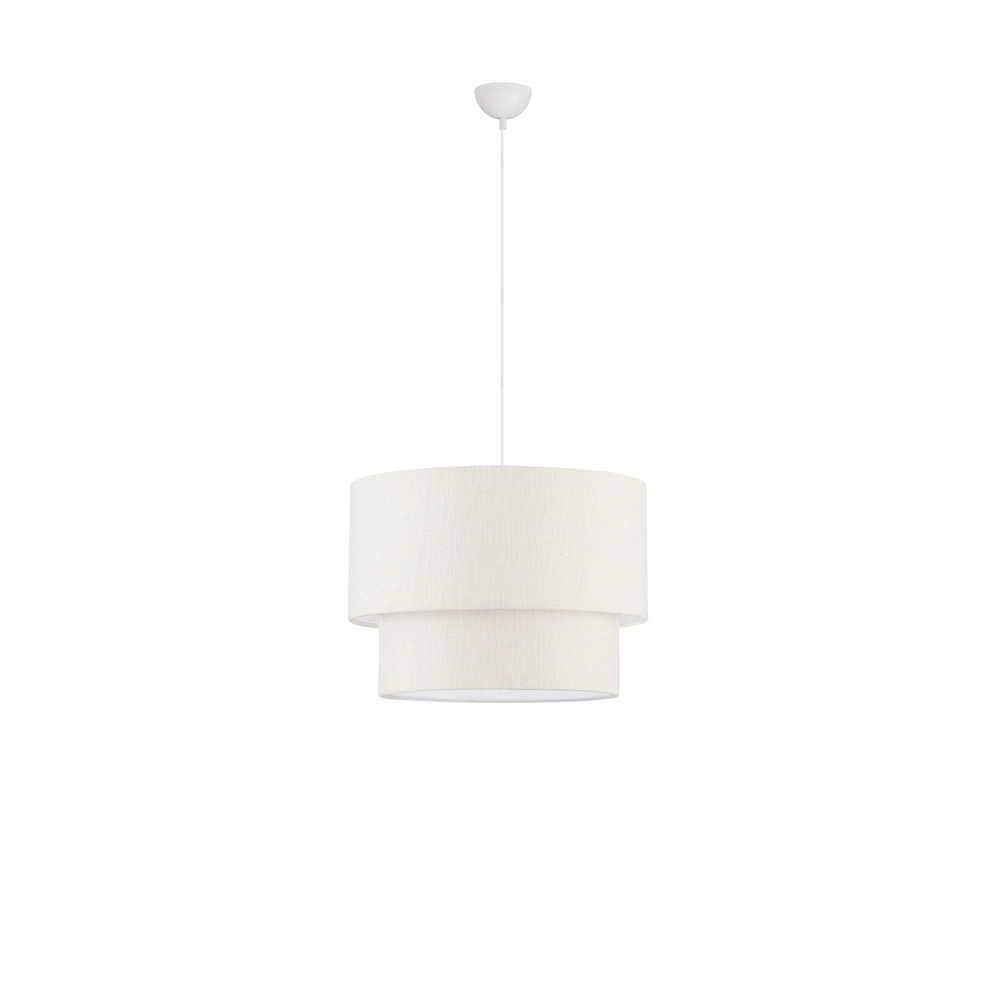 Lampe pendante en lin Karen Ø 50cm Lyora 5212017493965