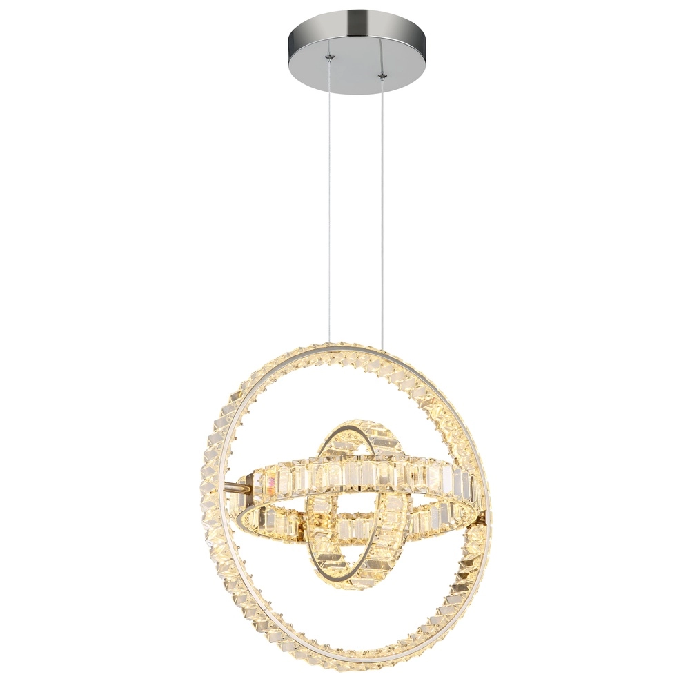 Lampe pendante unique Neil Chrome Globo 9007371516414