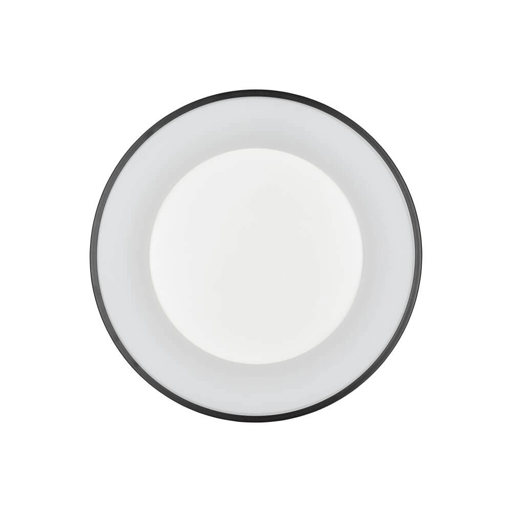 Plafonnier rond Nikki Round noir Ø 48cm Lyora 5903139112079