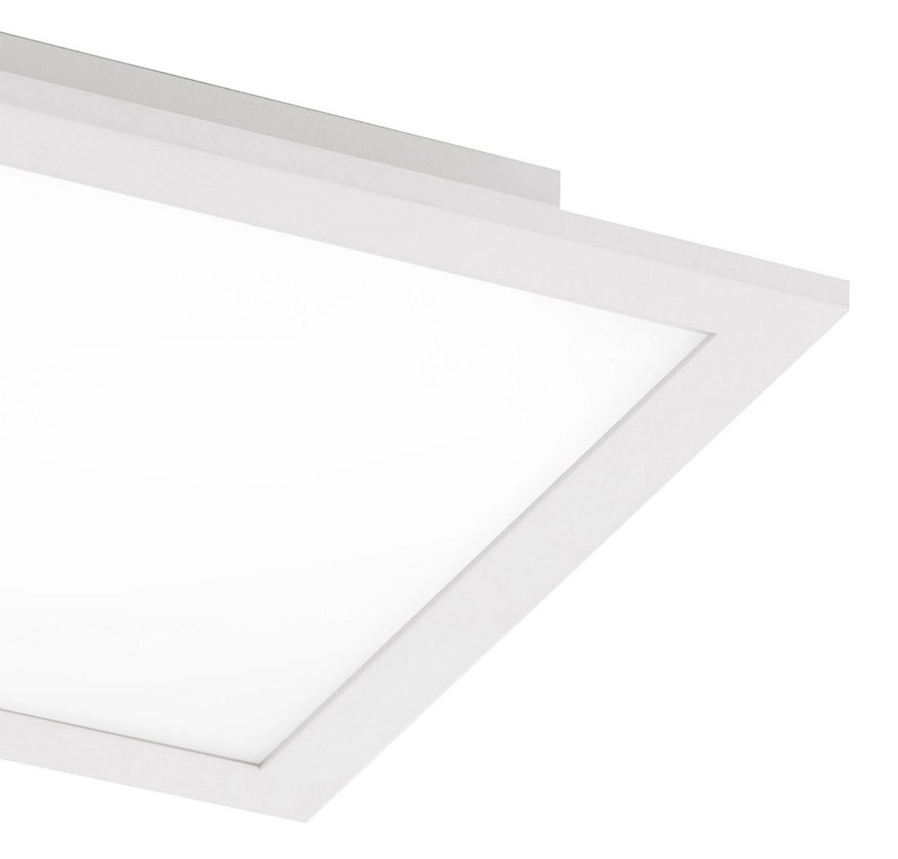 Plafonnier LED Flat 30 cm blanc Just Light 4043689938499