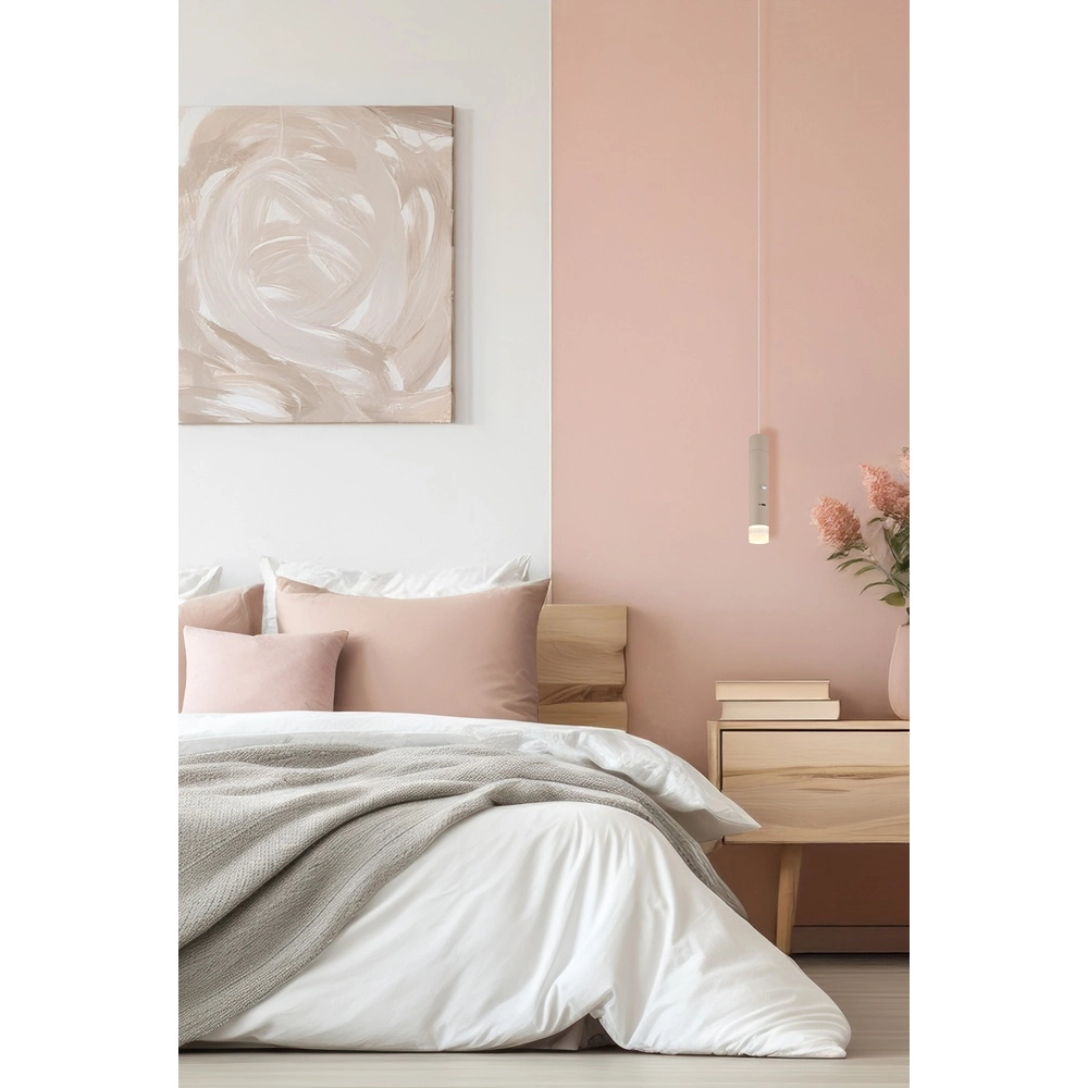 Suspension moderne Pelo brun sable Globo 9007371578344