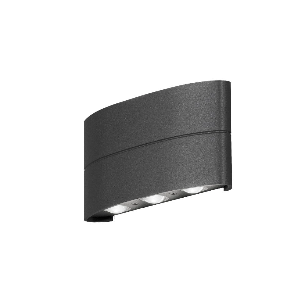 LED lampe d'extérieur Chieri Haut Bas