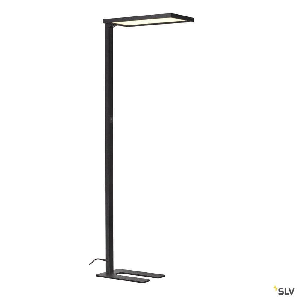 Lampadaire LED Worklight bureau 195cm noir SLV 4024163254632