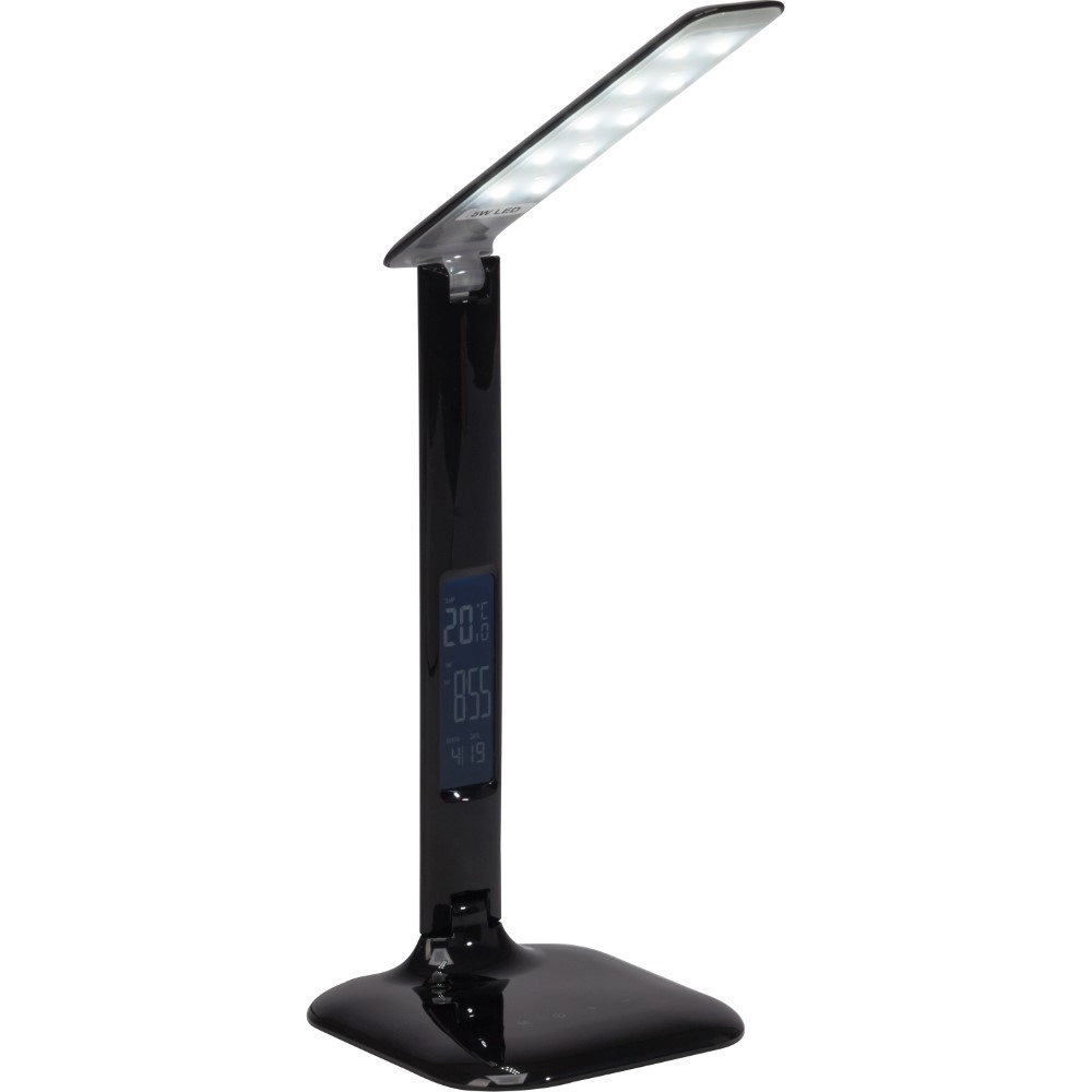 Lampe de bureau Glenn noir Brilliant 4004353220739