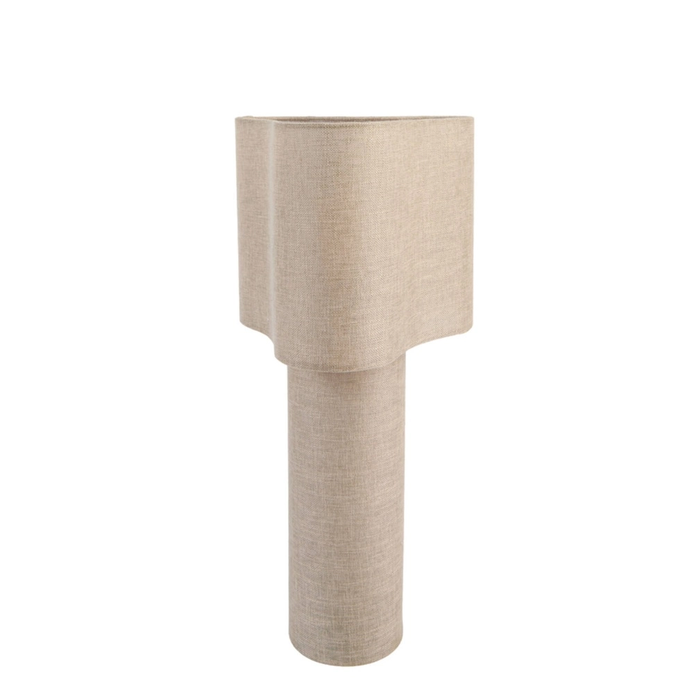 Lampe sur pied Japandi Brany Marron clair