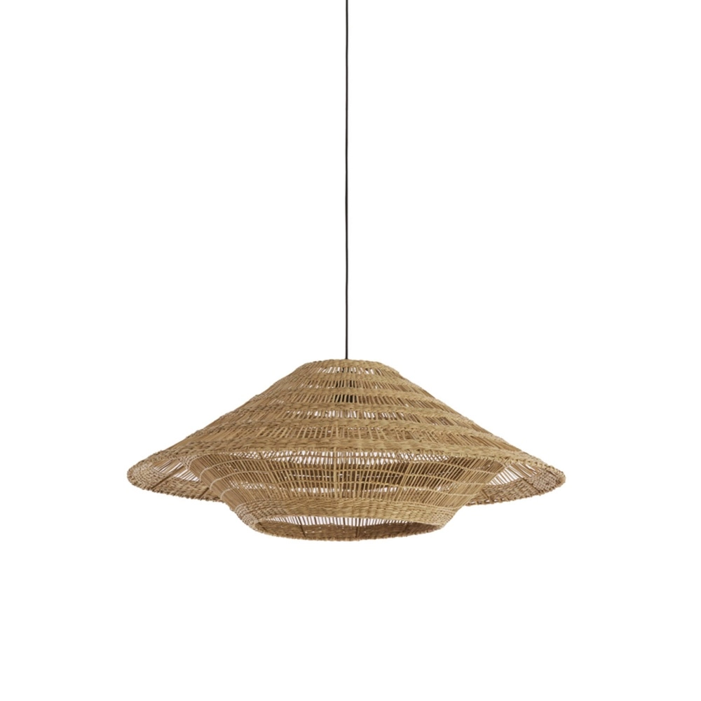 Lampe suspendue Owana Ø rotin 80 cm