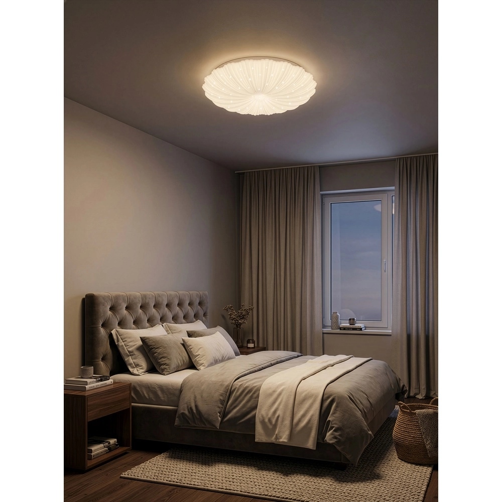 Lampe de plafond Hilo blanc Ø 29cm Trio 4017807704051