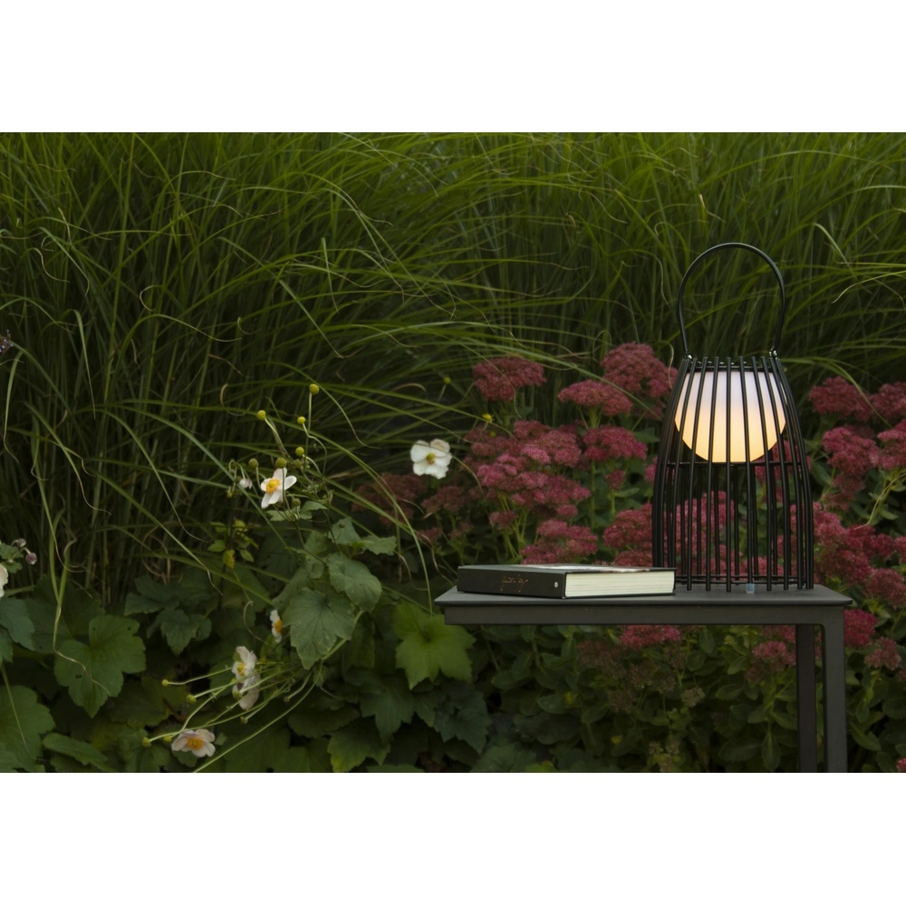 Lampe de table rechargeable Fjara Noir Lucide 5411212061355