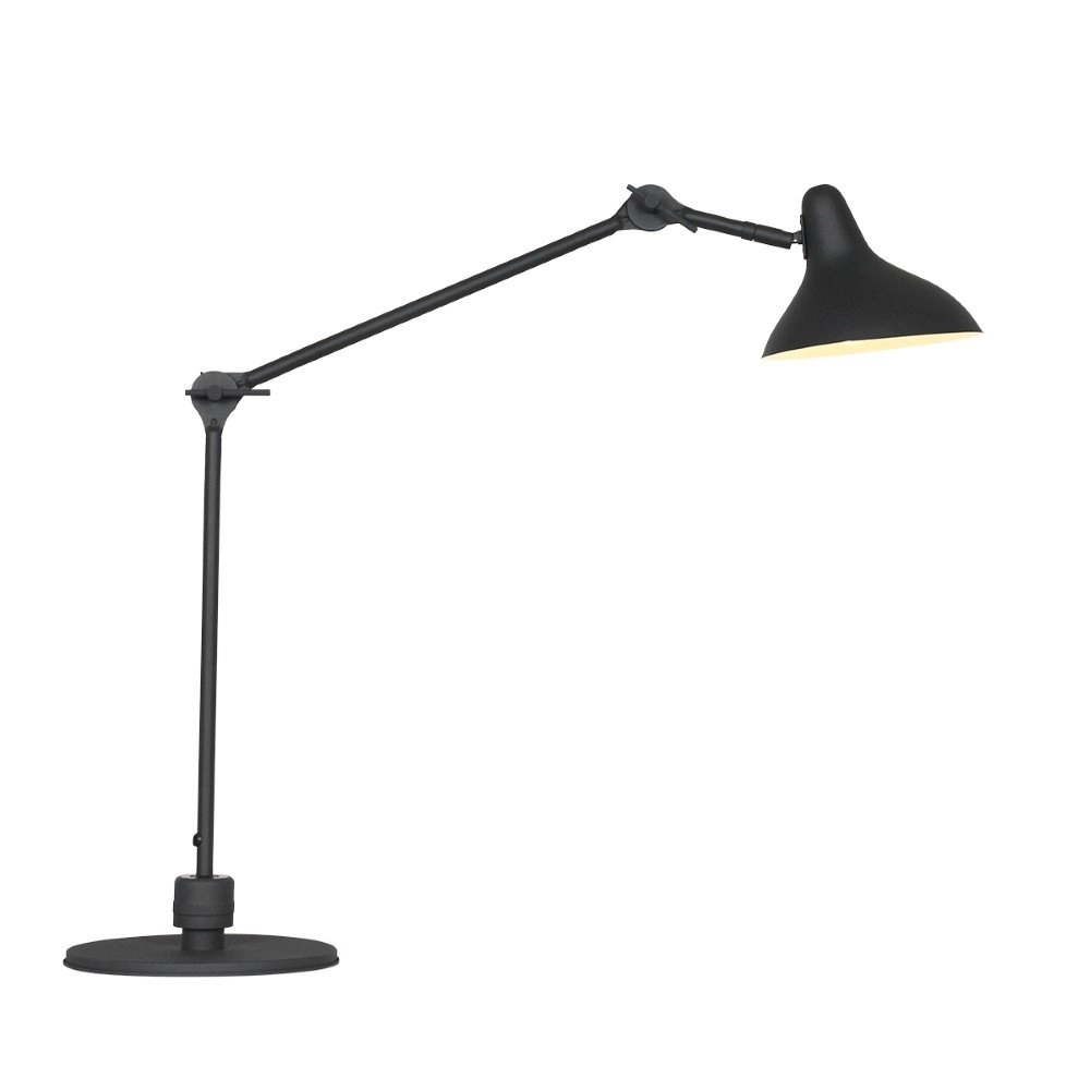 Lampe de lecture noire Kasket 50 cm Steinhauer 8712746132786