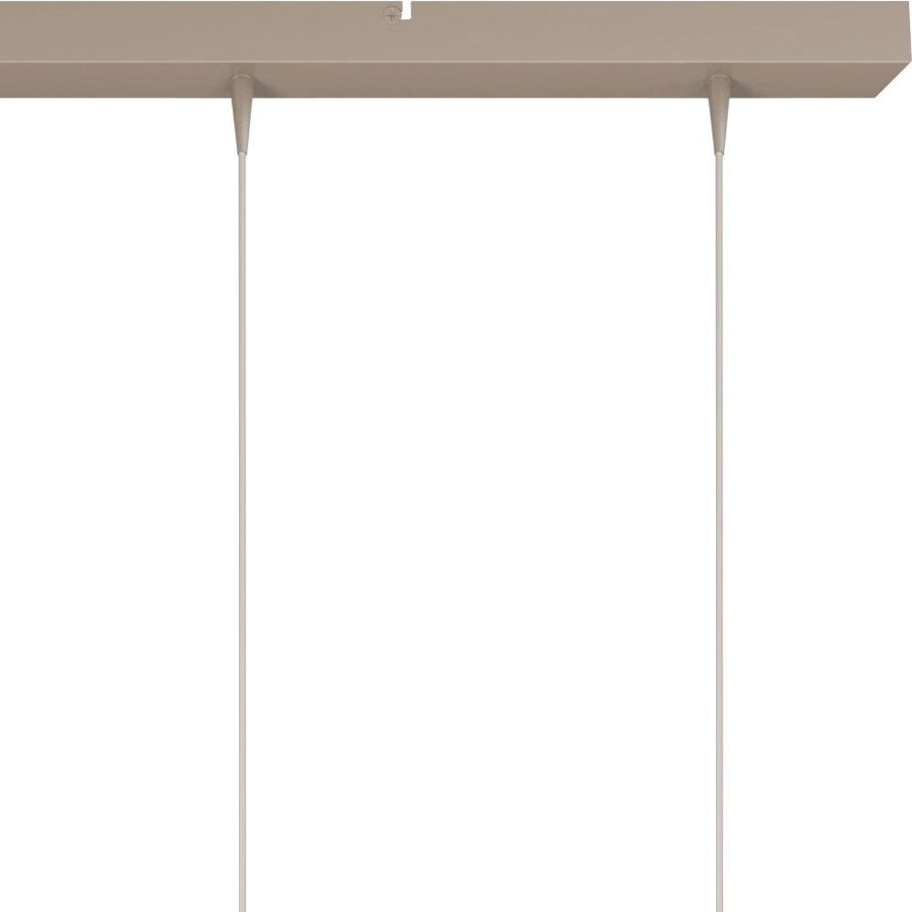 Lampe suspendue à 4 lumières Talana terra beige Ø 6cm DTW Masterlight 8718121371054