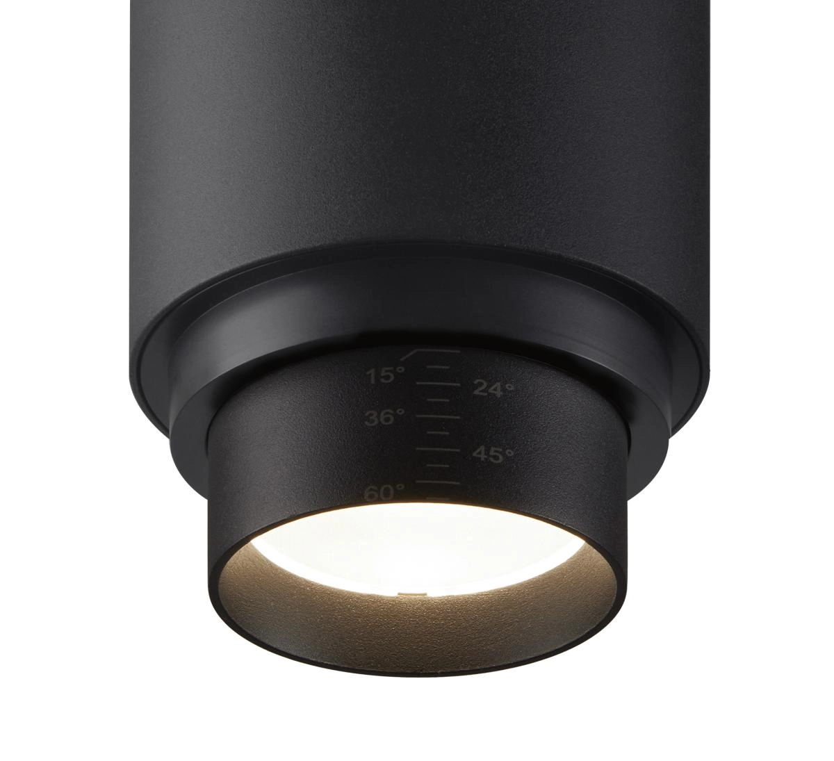 Railspot 3-phasé Numinos Zoom M Dali noir 4000K - 15 deg SLV 4024163261951