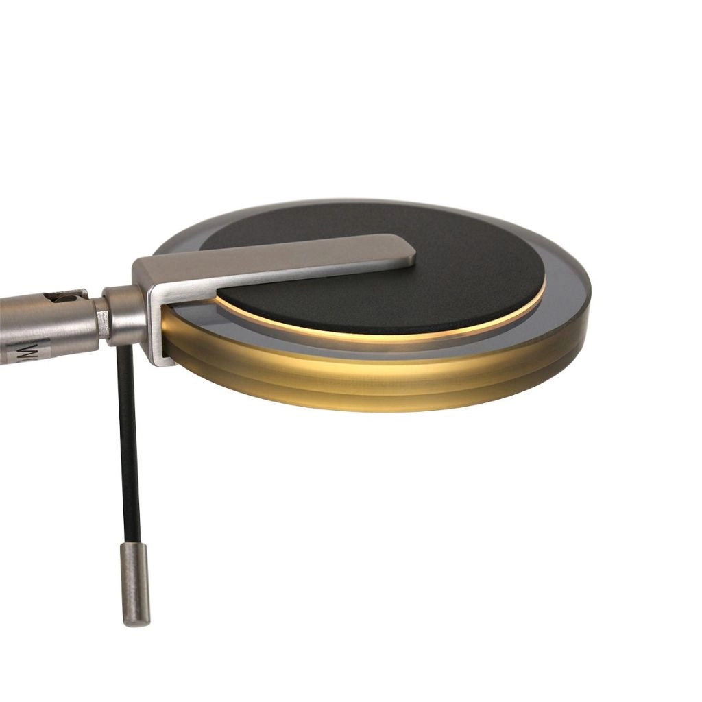 Lampe de lecture moderne Turound Noir Steinhauer 8712746132106