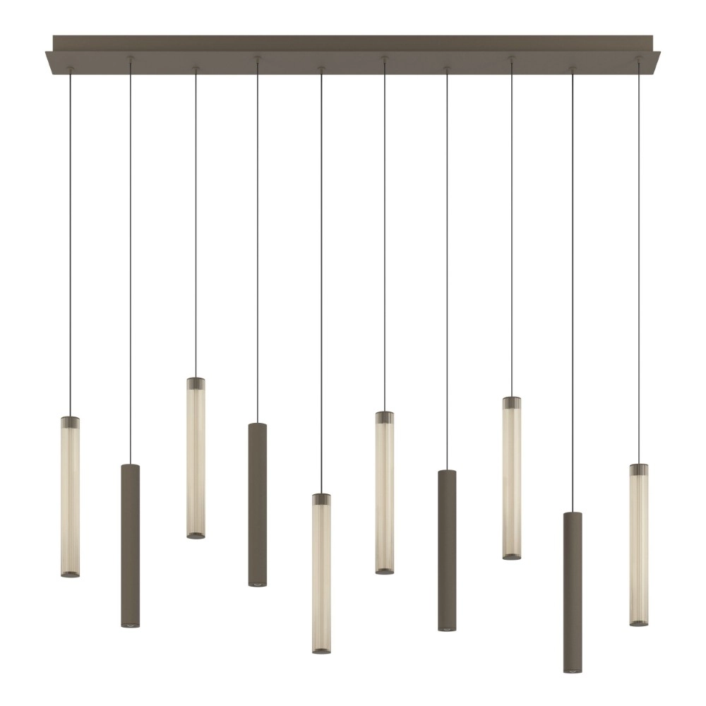 Lampe pendante de conception Clares Bronze 10 lumières Stars of Light 9008606408726