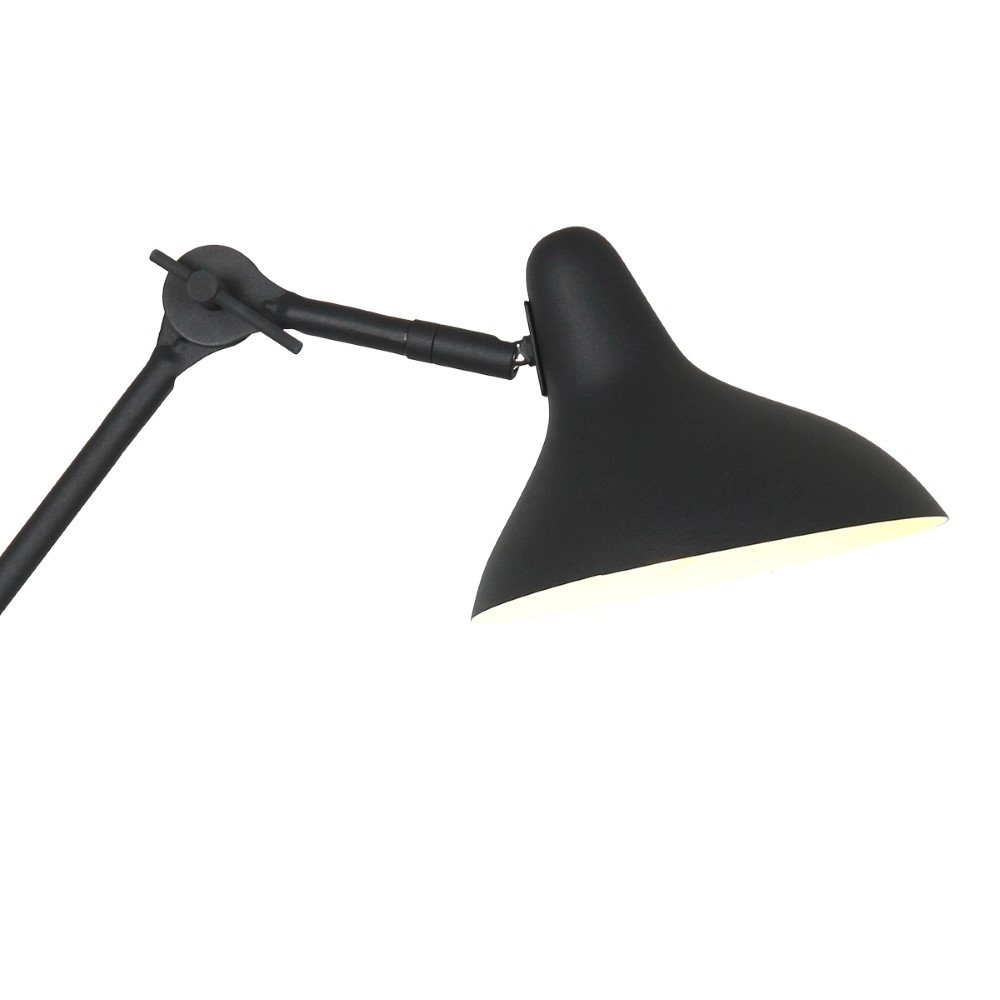 Lampe de lecture noire Kasket 50 cm Steinhauer 8712746132786