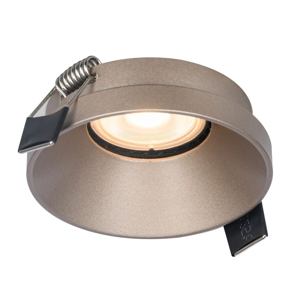 Spot encastrable rond Malmo champagne